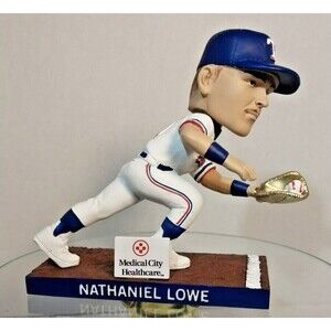 Texas Rangers Nathaniel Lowe 2023 Gold Glove Bobblehead